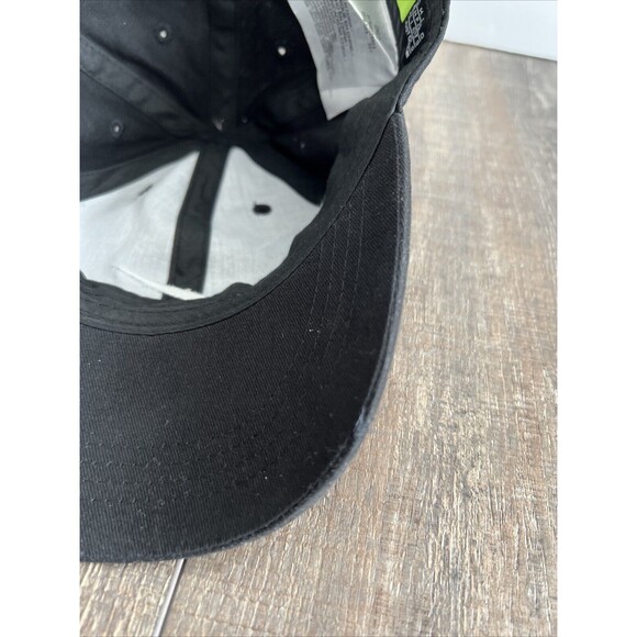 Nike Logo Cap Hat Boys Youth One Size Fits Most Black Adjustable - Picture 9 of 11